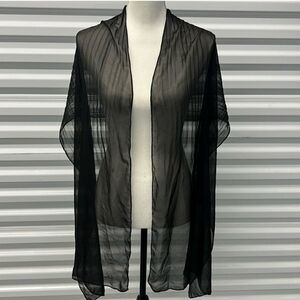 Giani Bernini Black Sheer Wrap